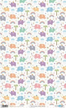 PFY-2227 - PAPEL DE ARROZ ANIMAL KINGDOM - pack 6 ud.