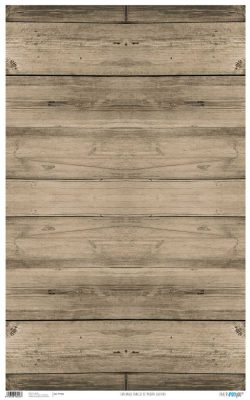 PFY-226 - PAPEL CARTONAJE PANELES MADERA GASTADA - pack 6 ud.