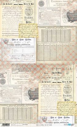 PFY-2264 - PAPEL DE ARROZ THE OLD SCHOOL - pack 6 ud.