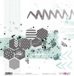 PFY-2277 - PAPEL SCRAP CON MANCHAS Y A LO LOCO - pack 12 ud.