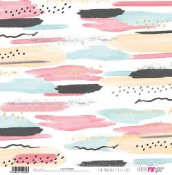 PFY-2282 - PAPEL SCRAP CON MANCHAS Y A LO LOCO - pack 12 ud.