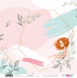 PFY-2285 - PAPEL SCRAP SWEET GEOMETRICAL WORLD - pack 12 ud.