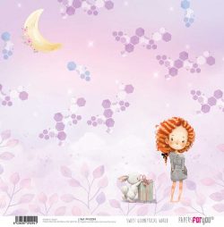 PFY-2294 - PAPEL SCRAP SWEET GEOMETRICAL WORLD - pack 12 ud.