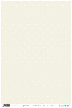 PFY-400 - PAPEL CARTONAJE LUNAR BLANCO-BEIGE BEBE - pack 12 ud.