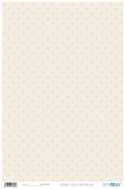 PFY-489 - PAPEL CARTONAJE ESTRELLA ROSA/BEIGE - pack 12 ud.