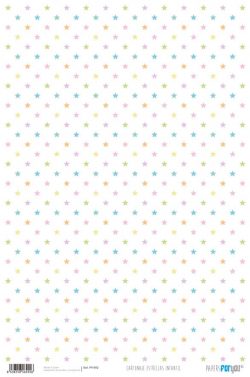PFY-492 - PAPEL CARTONAJE ESTRELLAS INFANTIL - pack 12 ud.