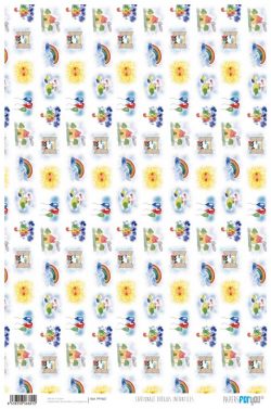 PFY-601 - PAPEL CARTONAJE INFANTIL 3 - pack 12 ud.