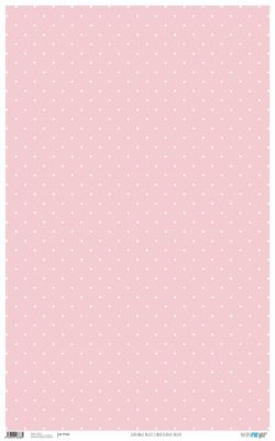 PFY-668 - PAPEL CARTONAJE BASICS LUNAR BLANCO ROSITA - pack 6 ud.
