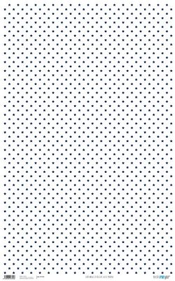 PFY-702 - PAPEL CARTONAJE BASICS ESTRELLA MARINO - pack 6 ud.