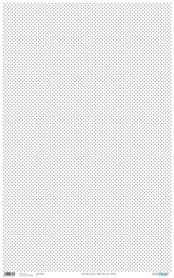 PFY-706 - PAPEL CARTONAJE BASICS LUNAR MINI MARINO - pack 6 ud.