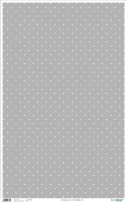 PFY-770 - PAPEL CARTONAJE BASICS LUNAR BLANCO GRIS - pack 6 ud.