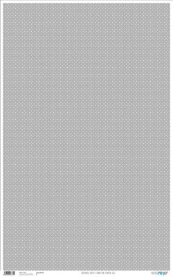 PFY-772 - PAPEL CARTONAJE BASICS LUNAR MINI BLANCO GRIS - pack 6 ud.