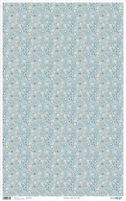 PFY-784 - PAPEL CARTONAJE SPRING AZUL BEBE - pack 6 ud.