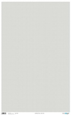 PFY-815 - PAPEL CARTONAJE BASICS VICHY GRIS - pack 6 ud.