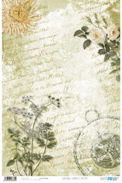 PFY-884 - PAPEL CARTONAJE ROMANTIC DAYTIME - pack 12 ud.
