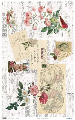 PFY-958 - PAPEL CARTONAJE MISS MILDRED POSTCAR