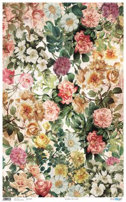 PFY-960 - PAPEL CARTONAJE TAPIZ FLORES