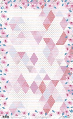 PFY-2616 - PAPEL DE ARROZ CARNIVAL FLOWERS - pack 6 ud.