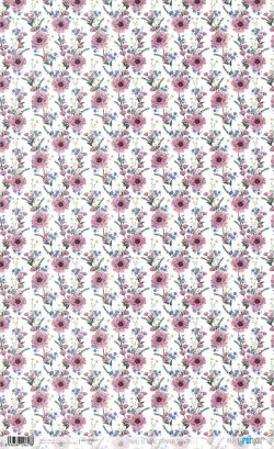 PFY-2617 - PAPEL DE ARROZ CARNIVAL FLOWERS - pack 6 ud.
