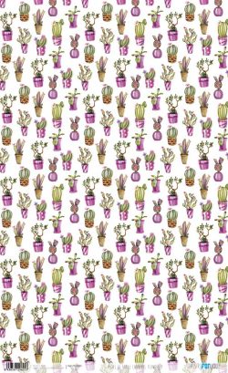 PFY-2625 - PAPEL DE ARROZ CARNIVAL FLOWERS - pack 6 ud.