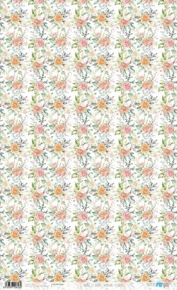 PFY-2626 - PAPEL DE ARROZ CARNIVAL FLOWERS - pack 6 ud.