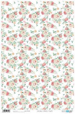 PFY-2749 - PAPEL CARTONAJE CARNIVAL FLOWERS - pack 12 ud.