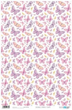 PFY-2756 - PAPEL CARTONAJE CARNIVAL FLOWERS - pack 12 ud.