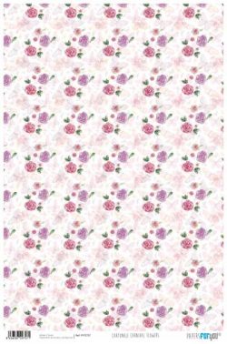 PFY-2757 - PAPEL CARTONAJE CARNIVAL FLOWERS - pack 12 ud.