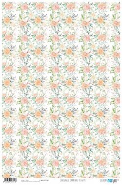 PFY-2761 - PAPEL CARTONAJE CARNIVAL FLOWERS - pack 12 ud.