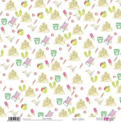 PFY-2790 - PAPEL SCRAP HAPPY SUMMER - pack 12 ud.