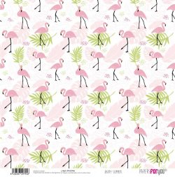 PFY-2794 - PAPEL SCRAP HAPPY SUMMER - pack 12 ud.