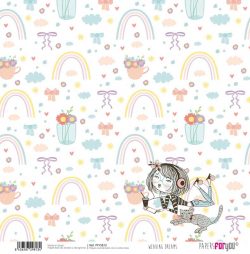 PFY-2813 - PAPEL SCRAP WEAVING DREAMS - pack 12 ud.