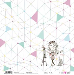 PFY-2818 - PAPEL SCRAP WEAVING DREAMS - pack 12 ud.