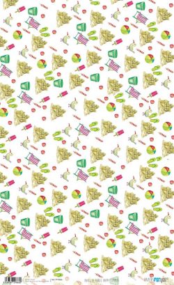PFY-2866 - Papel de Arroz 54x33 cm 25-30 gr. (Happy Summer) - pack 6 ud.