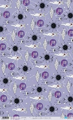 PFY-2890 - PAPEL DE ARROZ ASTROLOGY VIBES - pack 6 ud.