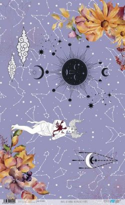 PFY-2902 - PAPEL DE ARROZ ASTROLOGY VIBES - pack 6 ud.
