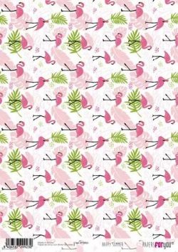 PFY-2923 - Papel Arroz 30x21cm  25-30 gr HAPPY SUMMER - pack 6 ud.