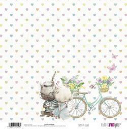 PFY-3063 - PAPEL SCRAP THE SUMMER LOVE- pack 12 ud.