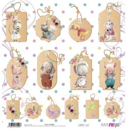 PFY-3065 - PAPEL SCRAP THE SUMMER LOVE- pack 12 ud.