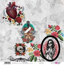 PFY-3008 - PAPEL SCRAP INK LOVER - pack 12 ud.