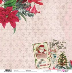 PFY-3076 - PAPEL SCRAP LAST CHRISTMAS- pack 12 ud.
