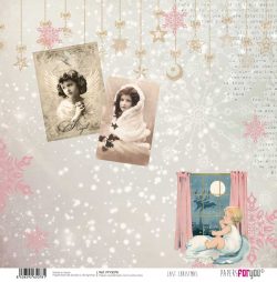 PFY-3078 - PAPEL SCRAP LAST CHRISTMAS- pack 12 ud.