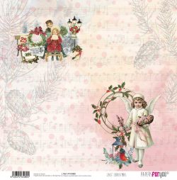 PFY-3080 - PAPEL SCRAP LAST CHRISTMAS- pack 12 ud.