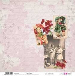PFY-3081 - PAPEL SCRAP LAST CHRISTMAS- pack 12 ud.