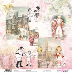 PFY-3082 - PAPEL SCRAP LAST CHRISTMAS- pack 12 ud.