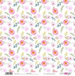 PFY-3102 - PAPEL SCRAP THE FLOWERING PROJECT- pack 12 ud.