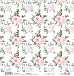 PFY-3103 - PAPEL SCRAP THE FLOWERING PROJECT- pack 12 ud.