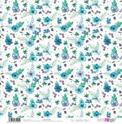 PFY-3105 - PAPEL SCRAP THE FLOWERING PROJECT- pack 12 ud.