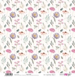 PFY-3106 - PAPEL SCRAP THE FLOWERING PROJECT- pack 12 ud.