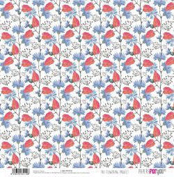 PFY-3110 - PAPEL SCRAP THE FLOWERING PROJECT- pack 12 ud.